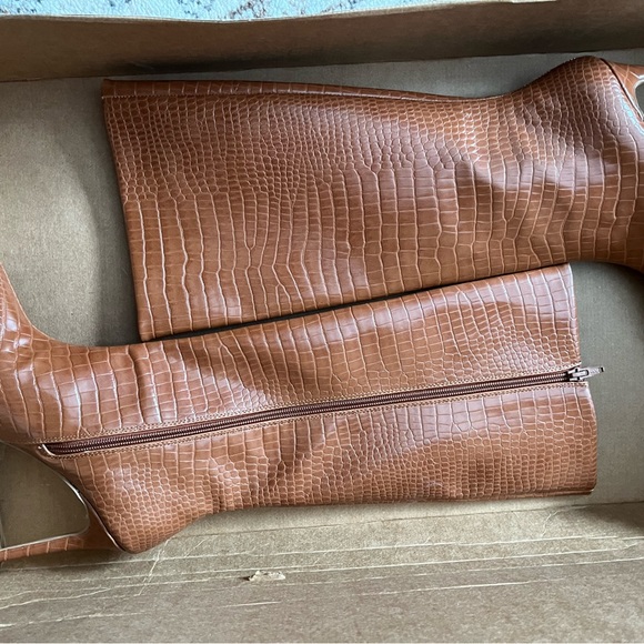 Asos boots faux croc - Picture 2 of 4